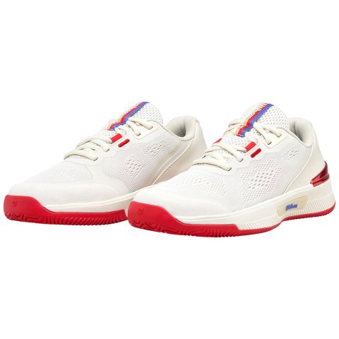 Chaussures Tennis Wilson Intrigue Pro Femme Tofu/Red