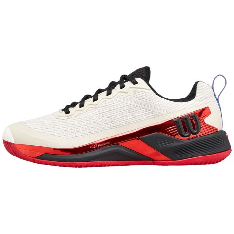 Chaussures Tennis Wilson Rush Pro 4.5 Homme Tofu/Red