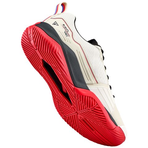 Chaussures Tennis Wilson Rush Pro 4.5 Homme Tofu/Red