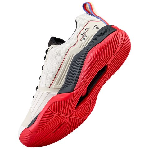 Chaussures Tennis Wilson Rush Pro 4.5 Homme Tofu/Red