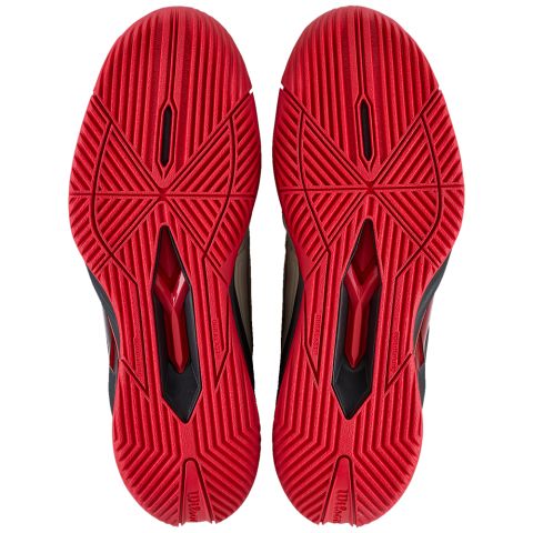 Chaussures Tennis Wilson Rush Pro 4.5 Homme Tofu/Red