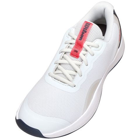 Chaussures Tennis Wilson Intrigue Lite Femme Blanc/Bleu Marine