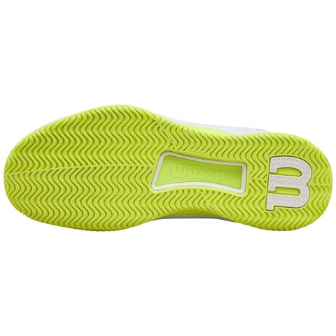 Chaussures Tennis Wilson Intrigue Tour Femme Blanc/Jaune
