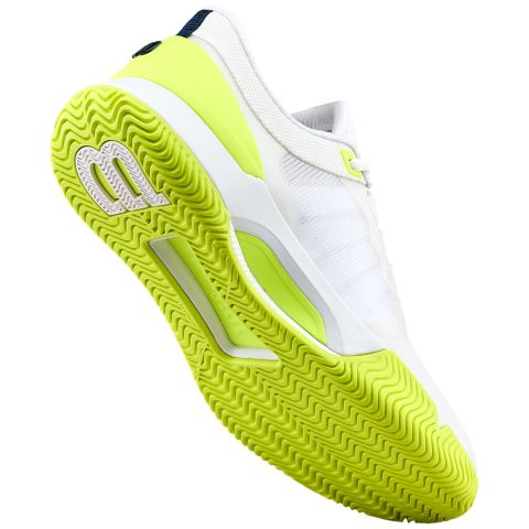 Chaussures Tennis Wilson Intrigue Tour Femme Blanc/Jaune