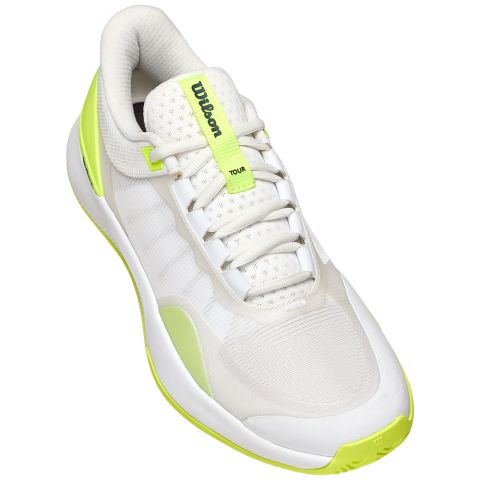 Chaussures Tennis Wilson Intrigue Tour Femme Blanc/Jaune