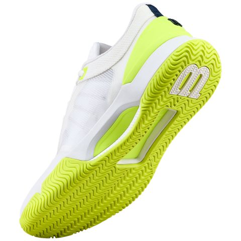 Chaussures Tennis Wilson Intrigue Tour Femme Blanc/Jaune