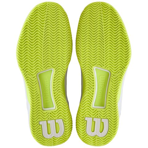 Chaussures Tennis Wilson Intrigue Tour Femme Blanc/Jaune