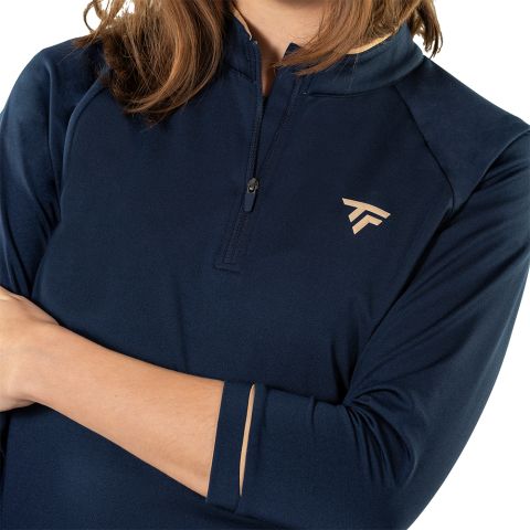 Thermozip 3/4 Sleeve Marine Femme 2025