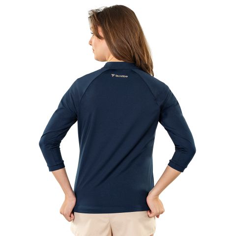 Thermozip 3/4 Sleeve Marine Femme 2025