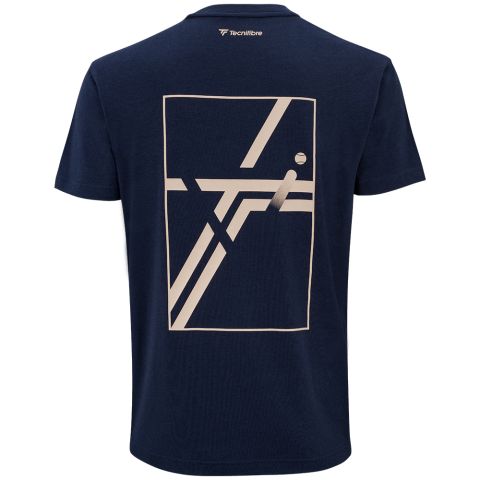 Tee-shirt Tecnifibre Graphic Homme Marine 2025