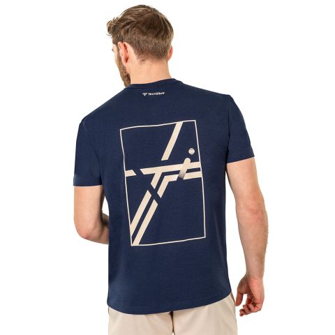 Tee-shirt Tecnifibre Graphic Homme Marine 2025