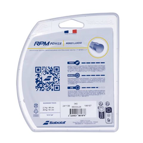 Garniture Babolat RPM Power Bleu