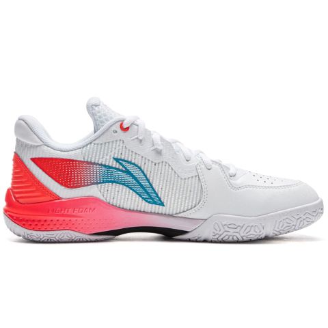Chaussures Badminton Li-Ning Thunder Blanc/Rose