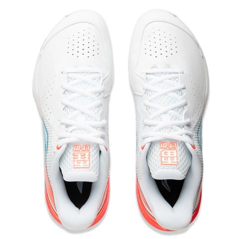Chaussures Badminton Li-Ning Thunder Blanc/Rose