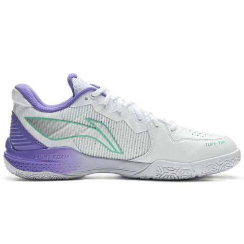 Chaussures Badminton Li-Ning Thunder Blanc/Violet