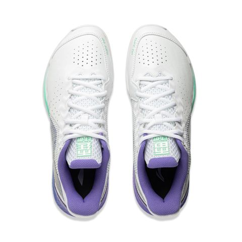 Chaussures Badminton Li-Ning Thunder Blanc/Violet