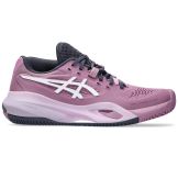 Chaussures Tennis Asics Gel Resolution X Terre Battue Femme Rose/Blanc