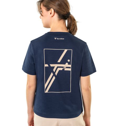 Tee-shirt Tecnifibre Pro Graphic Femme Marine