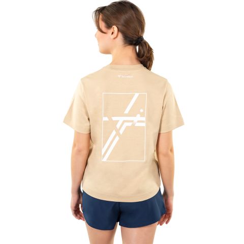 Tee-shirt Tecnifibre Pro Graphic Femme Sand