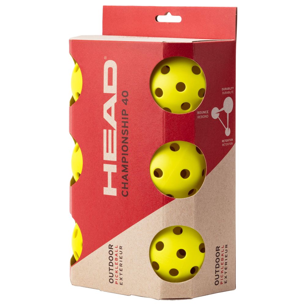 Balles Pickleball Head Championship 40 6B Balles Pickleball Head Championship 40 6B
