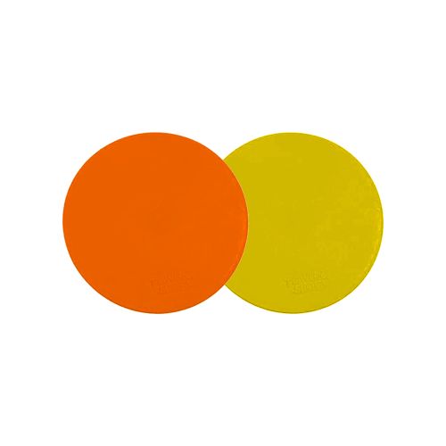 Disques de marquage Powershot Jaune/Orange 15 cm (Lot de 12)