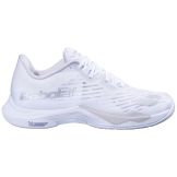 Chaussures Badminton Babolat Shadow Tour 5 Femme Blanc
