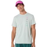 Tee-shirt Asics Game Graphic Homme Bleu Clair