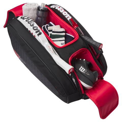Sac Wilson Padel Bela V3 Noir/Rouge