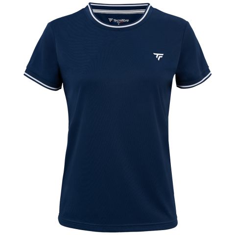 Tee-shirt Tecnifibre Team Tech Fille Marine 26