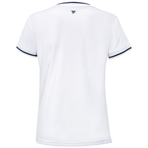 Tee-shirt Tecnifibre Team Tech Fille Blanc 26