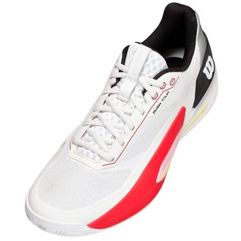 Chaussures Tennis Wilson Rush Tour 5 Homme White/Black/R