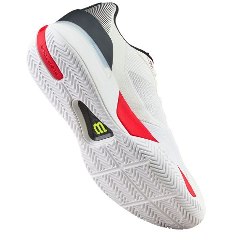 Chaussures Tennis Wilson Rush Tour 5 Homme White/Black/R