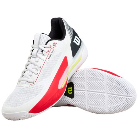 Chaussures Tennis Wilson Rush Tour 5 Homme White/Black/R