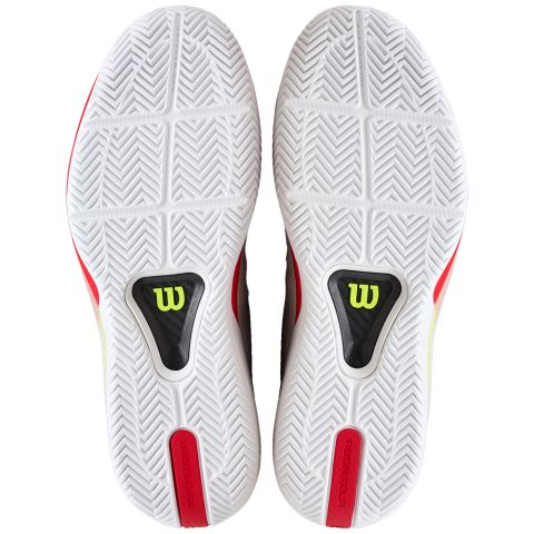 Chaussures Tennis Wilson Rush Tour 5 Homme White/Black/R