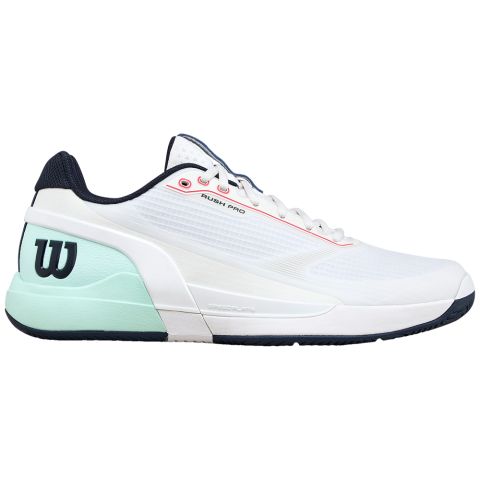 Chaussures Tennis Wilson Rush Pro 5 Homme Wh/Bay/Fiery C
