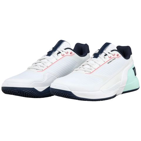 Chaussures Tennis Wilson Rush Pro 5 Homme Wh/Bay/Fiery C