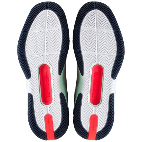 Chaussures Tennis Wilson Rush Pro 5 Homme Wh/Bay/Fiery C