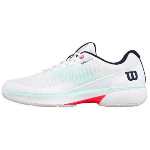 Chaussures Tennis Wilson Rush Lite 5 Homme Wh/Bay/Fiery