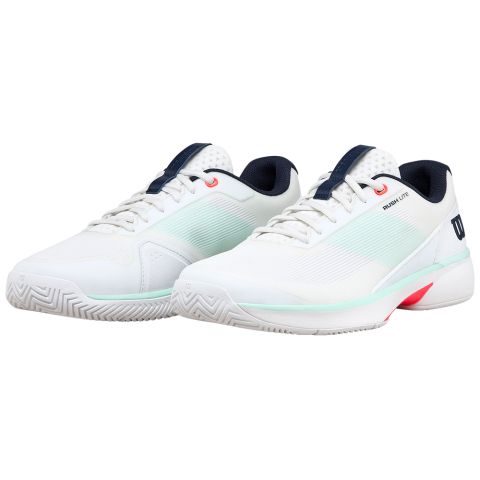 Chaussures Tennis Wilson Rush Lite 5 Homme Wh/Bay/Fiery