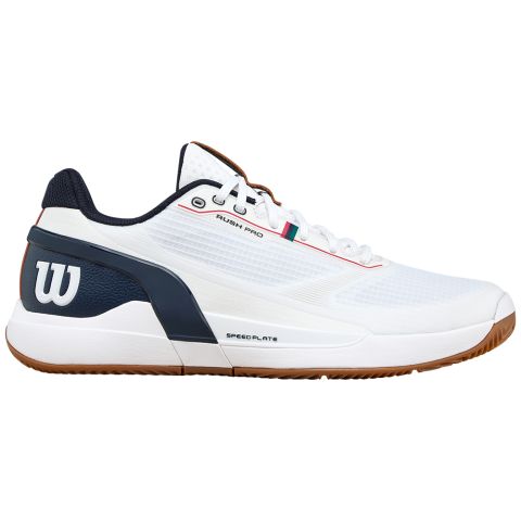 Chaussures Tennis Wilson Rush Pro 5 Terre Battue Homme CLC Wh/Na