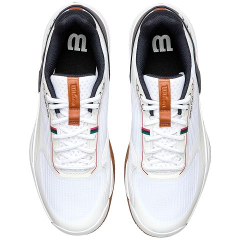 Chaussures Tennis Wilson Rush Pro 5 Terre Battue Homme CLC Wh/Na