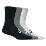 Chaussettes Asics Crew Logo Noir/Gris/Blanc x3