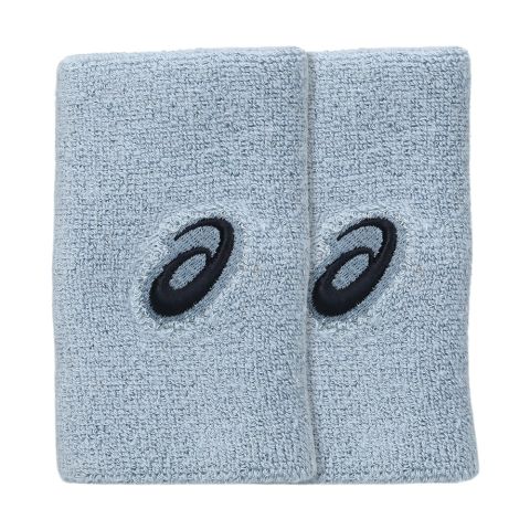 Poignets Asics Long Bleu Gris x2