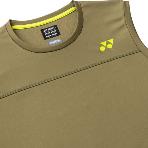 Débardeur Yonex Tour 10725EX Homme Vert Khaki