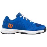 Chaussures Tennis Wilson Rush Pro Ace L Junior Bleu/Orange