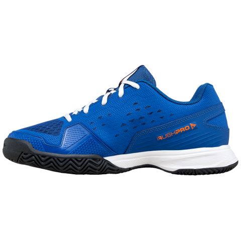 Chaussures Tennis Wilson Rush Pro Jr L D V Blue/Or