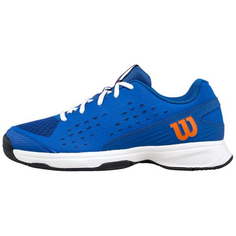 Chaussures Tennis Wilson Rush Pro Jr L D V Blue/Or