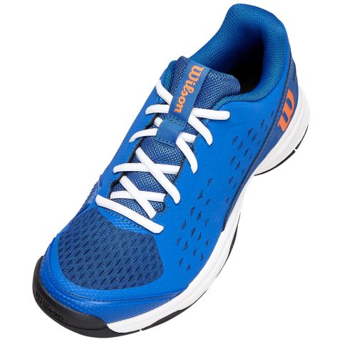 Chaussures Tennis Wilson Rush Pro Jr L D V Blue/Or