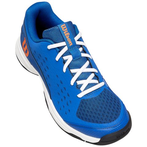 Chaussures Tennis Wilson Rush Pro Jr L D V Blue/Or