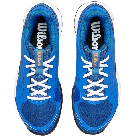 Chaussures Tennis Wilson Rush Pro Jr L D V Blue/Or